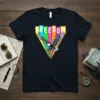 FREEDOM text above a vintage-style eagle graphic on a black t-shirt