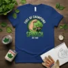 Fuel of Champions Spinach T-Shirt with a muscular arm holding spinach and "Est. 1929" text