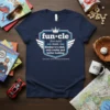 funcle noun Similar to text design featuring eye-catching typography on quality t-shirt