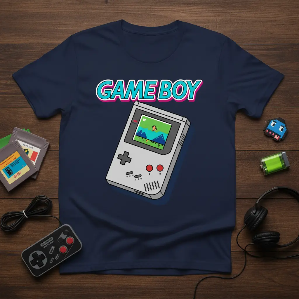 Game Boy Retro Gaming T-Shirt | Vintage Gamer Gift