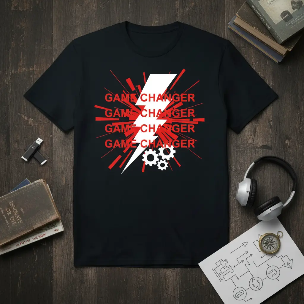 Game Changer Game Changer T-Shirt Bold Motivational Quote