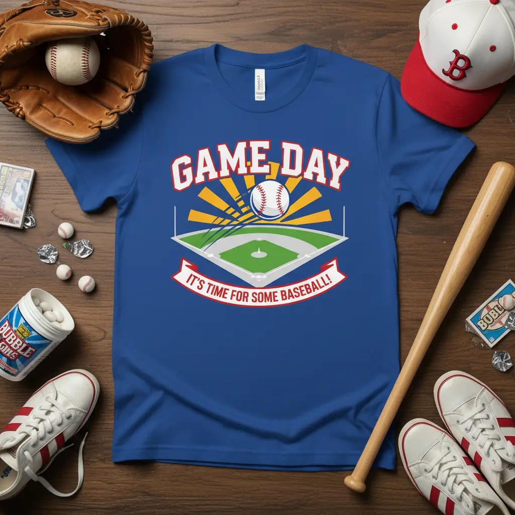 Game Day It’s Time for Some Baseball T-Shirt