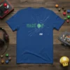 GAME ON PRESS START detailed graphic design printed on comfortable cotton t-shirt