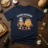Garama Madundung T-Shirt design featuring cartoon salt shaker and honey jar characters dancing together, with the text "GARAMA MADUNDUNG" above