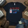 Gas Prices Are Higher Than Hunter Biden political statement t-shirt with gas pump graphic and rising graph