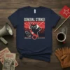 General Strike Solidarity Forever text design featuring detailed typography on quality t-shirt