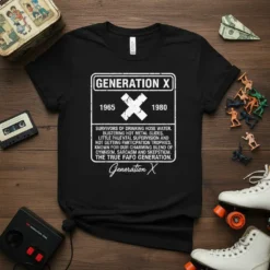 Generation X 1965 1980 T-shirt: True Fafo Generation Humor