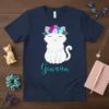 Gianna Cat T-Shirt bold graphic design printed on comfortable cotton t-shirt
