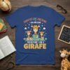 GIRAFFES ARE AWESOME I text design featuring creative typography on quality t-shirt