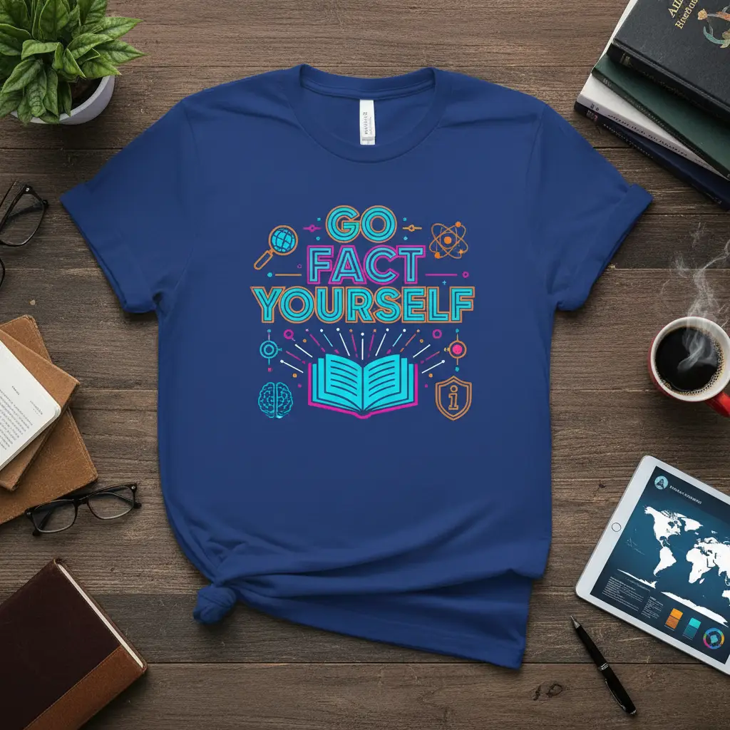Go Fact Yourself T-Shirt Science & Truth Seeker Gift