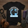 Funny Go Hard or Go Home Right Meow T-Shirt with muscular black panther graphic and sunglasses