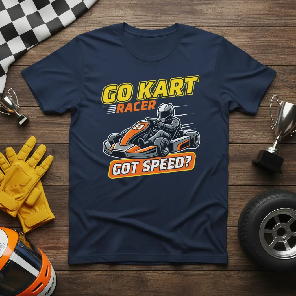Go Kart Racer Got Speed? T-Shirt Fun Racing Gift for Enthusiasts