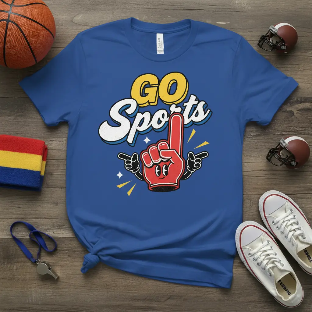 Go Sports Fanatic T-Shirt Game Day Apparel