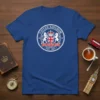 GOD SAVE THE KING UNITED KINGDOM stylish graphic design printed on comfortable cotton t-shirt