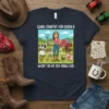 Graphic t-shirt with text "Going Country For Queen B Wasn't On My 2024 Bingo Card" featuring a crowned woman on