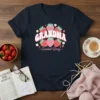 Grandma Sweetest Berry t-shirt with strawberry graphic and retro font