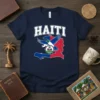 Haiti T-Shirt bold graphic design printed on comfortable cotton t-shirt