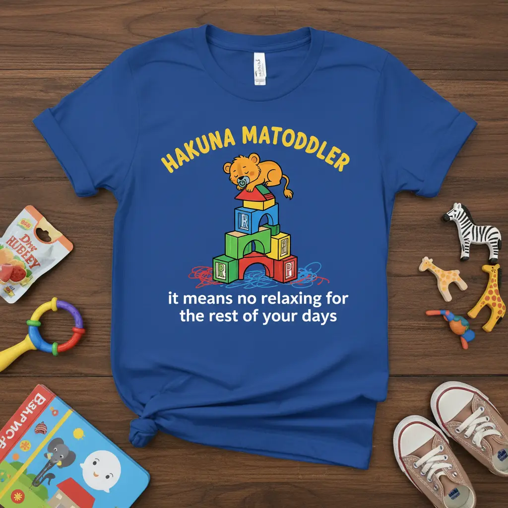 Hakuna Matoddler It Means No Relaxing T-Shirt