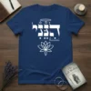 Halleluiah Hinieni eye-catching graphic design printed on comfortable cotton t-shirt
