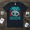 HANDCUFF FOR LIFE PROUD POLICE WIFE stylish graphic design printed on comfortable cotton t-shirt