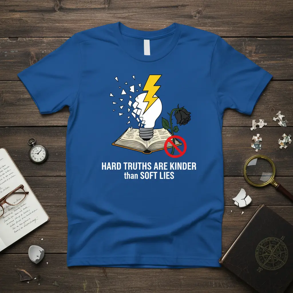 Hard Truths Are Kinder Than Soft Lies T-shirt|seeker Gift