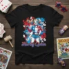 Harley Quinn POW! POW! stylish graphic design printed on comfortable cotton t-shirt