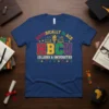 Historically Black HBCU Colleges & Universities t-shirt with colorful text and academic graphics