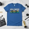 Hollywood California T-Shirt bold graphic design printed on comfortable cotton t-shirt