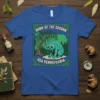 Home of the Squonk USA Pennsylvania t-shirt design featuring a sad, blue cryptid under a weeping willow tree