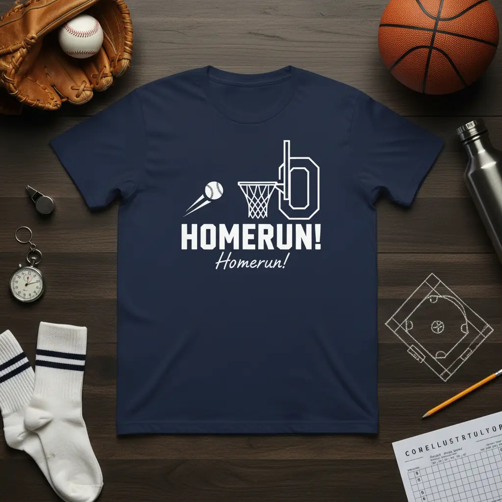 Homerun! Homerun! Baseball Fan T-Shirt Game Day Gift