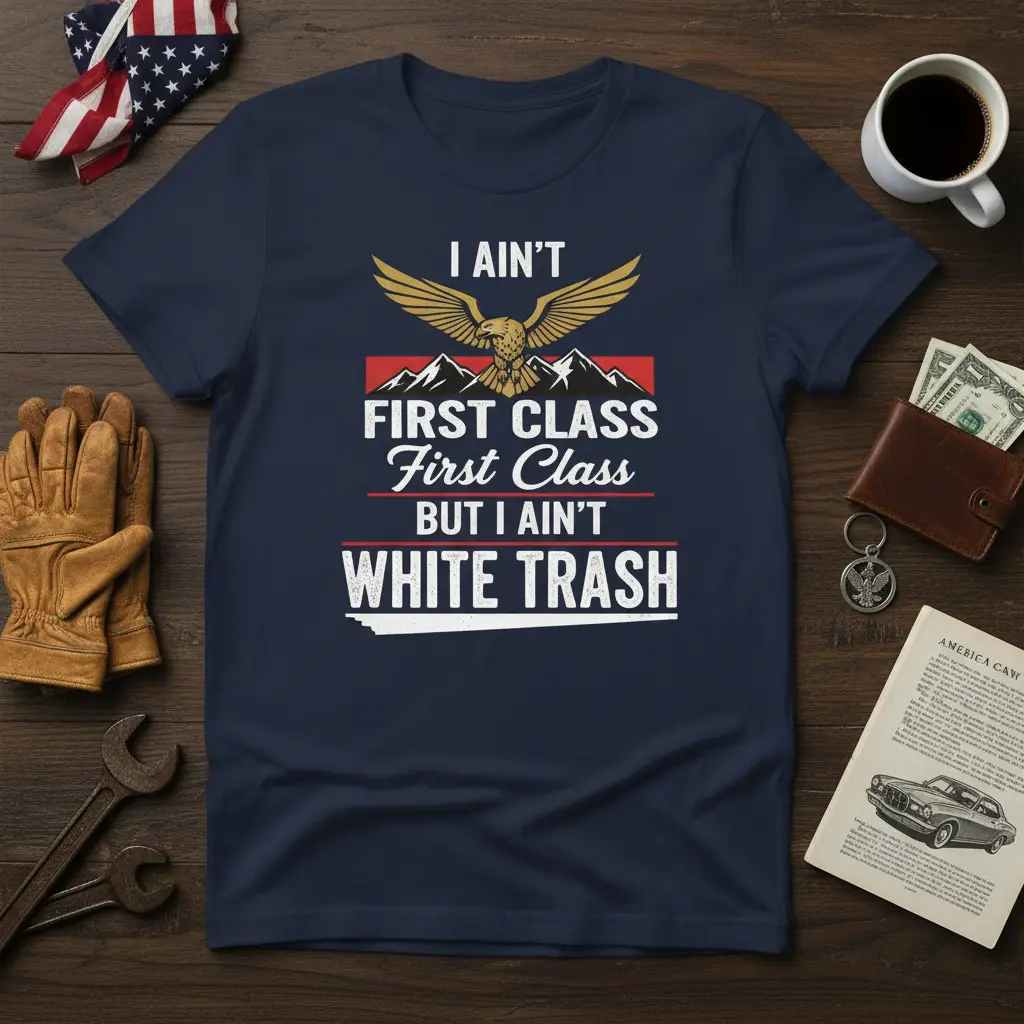I Ain’t First Class but I Ain’t White Trash T-Shirt