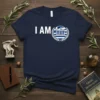 I AM Greek unique graphic design printed on comfortable cotton t-shirt