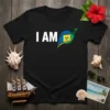 I Am Saint Vincent creative graphic design printed on comfortable cotton t-shirt