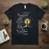 Christian t-shirt with lyrics "I Can Only Imagine" and a silhouette of a person with arms raised on a mountain