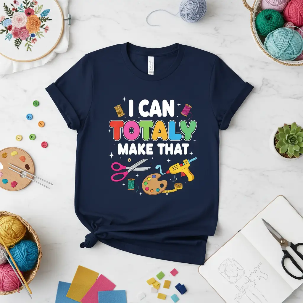 I Can Totally Make That Crafting T-Shirt Funny Gift for Makers