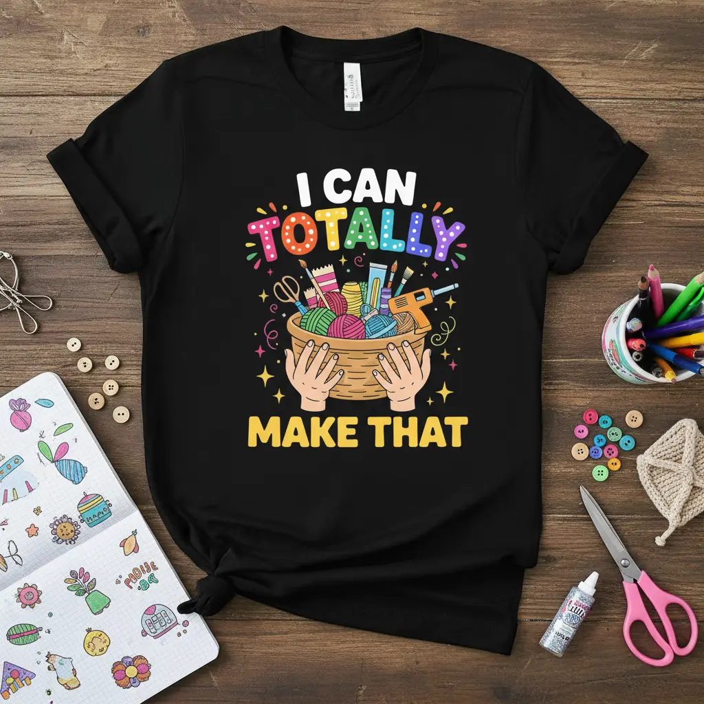 I Can Totally Make That Crafting T-Shirt Gift for Makers