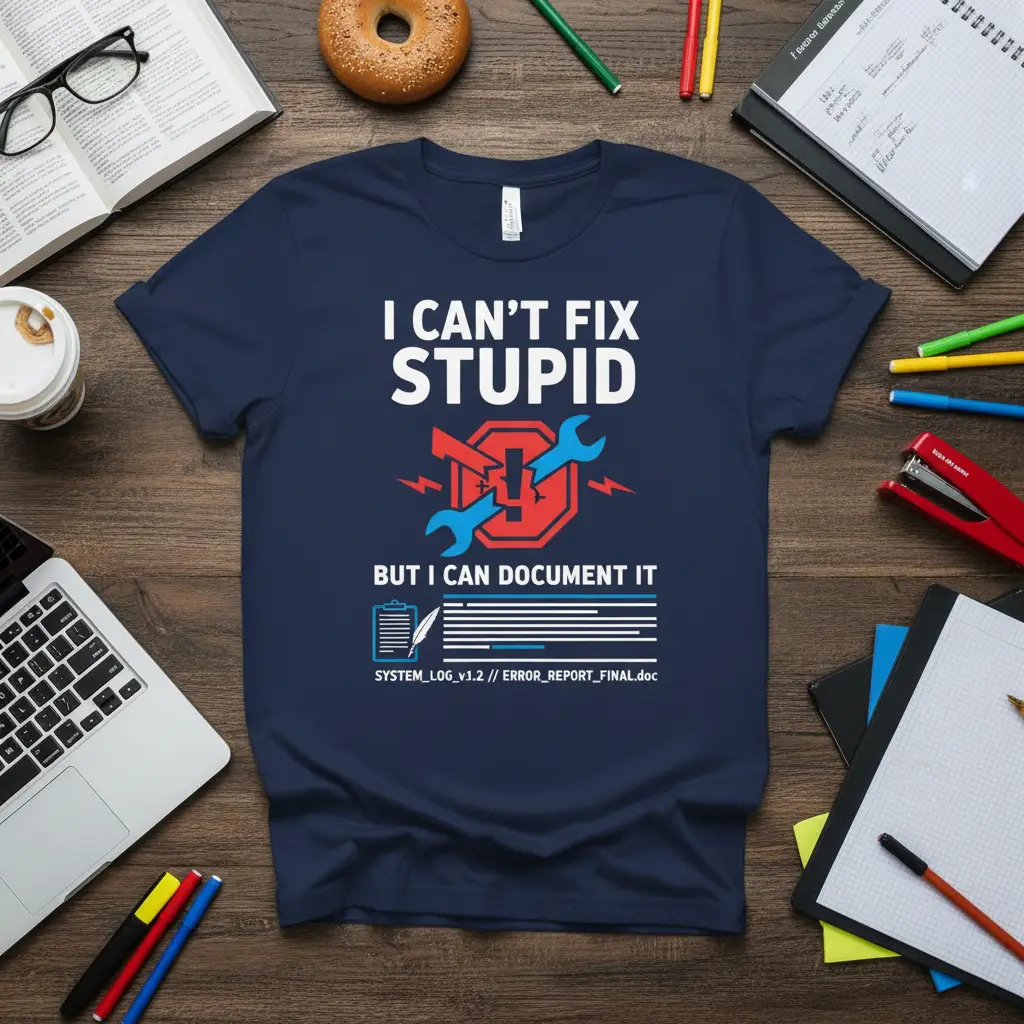 I Can’t Fix Stupid but I Can Document It T-Shirt