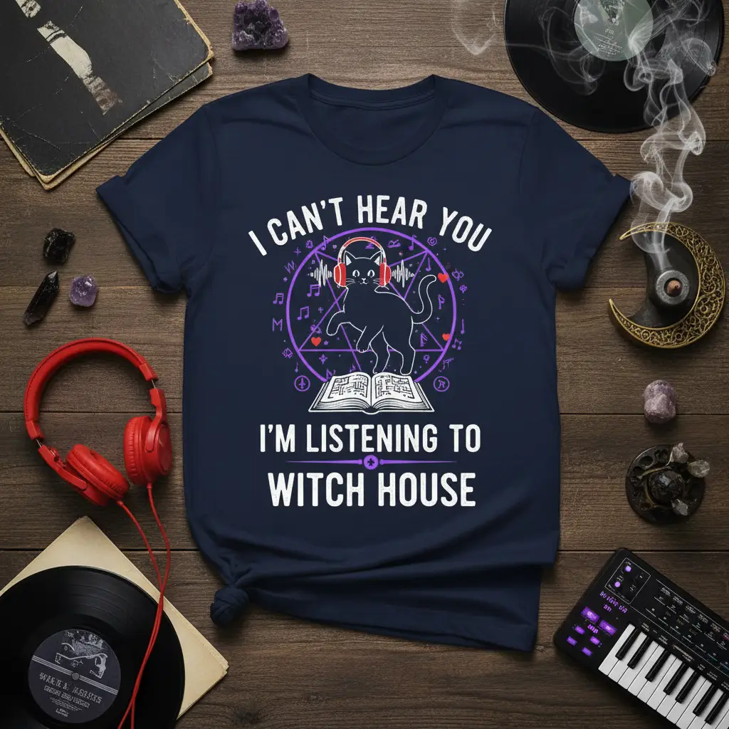 I Can’t Hear You I’m Listening to Witch House Tee
