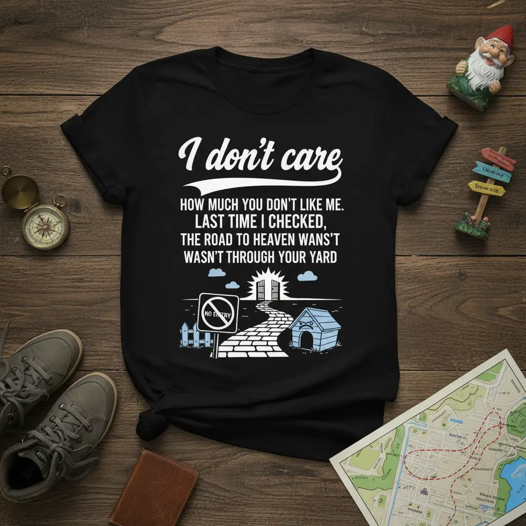 I Don’t Care How Much You Don’t Like Me T-Shirt