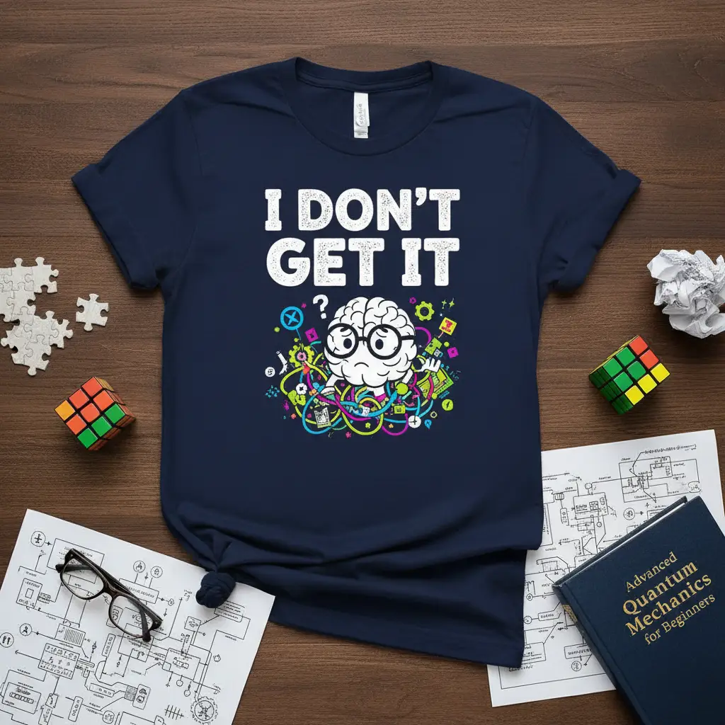 I Don’t Get It Funny Brain Science T-Shirt Gift