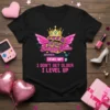 Birthday Queen Level Up t-shirt with text 'I Don't Get Older I Level Up' and retro gaming graphics