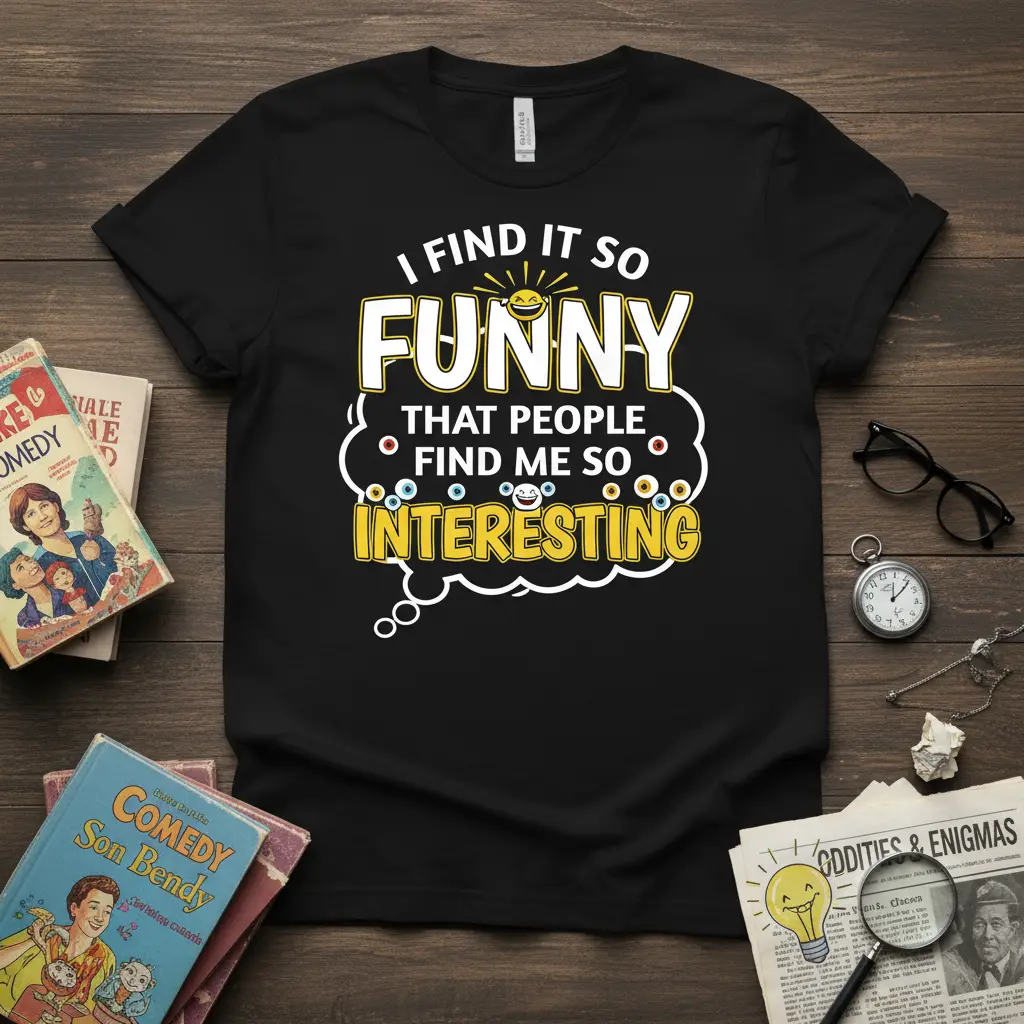 I Find It So Funny That People Find Me So Interesting Tee