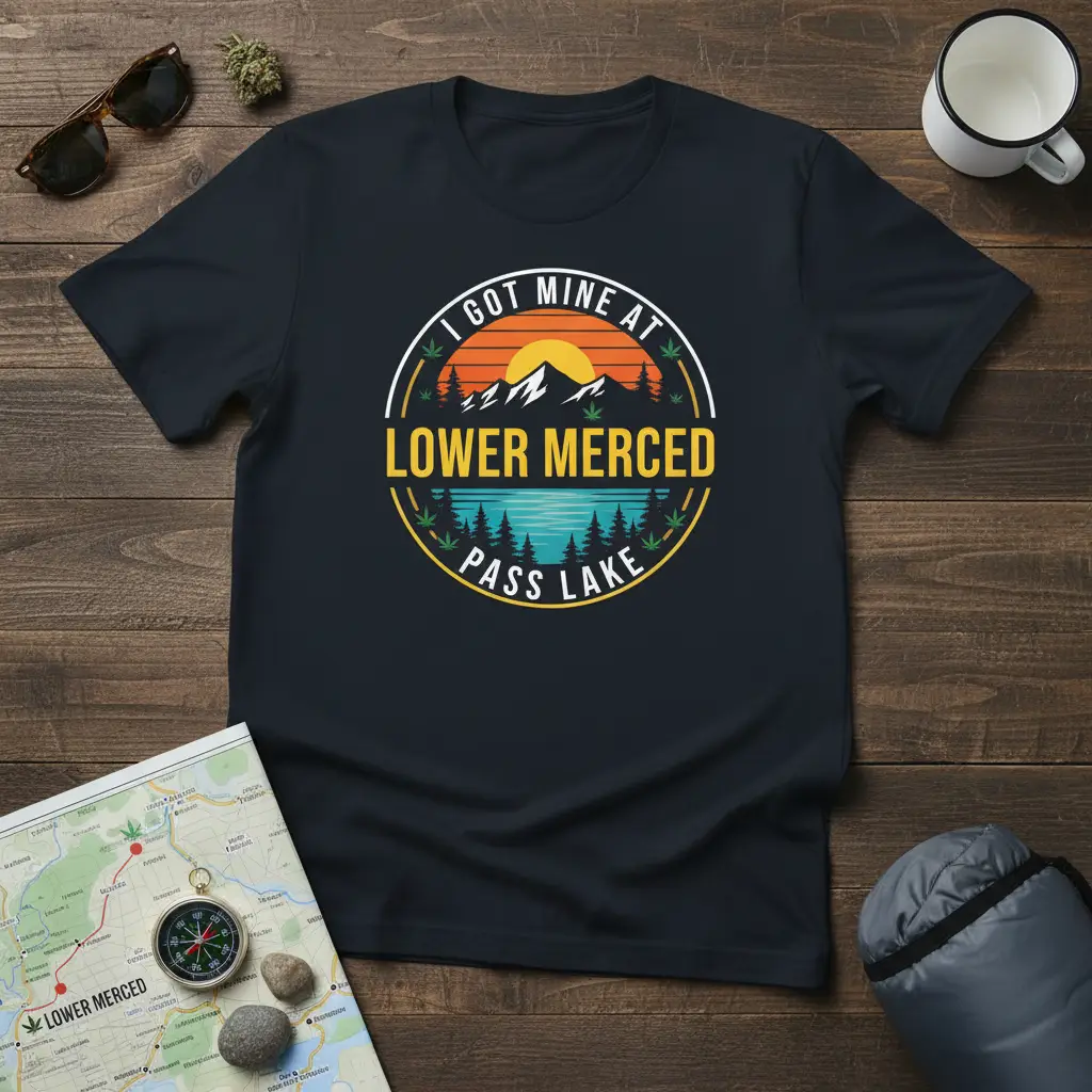 I Got Mine at Lower Merced Pass Lake Camping T-Shirt