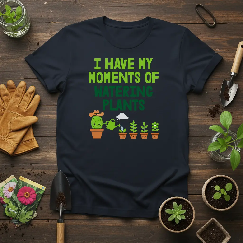 I Have My Moments of Watering Plants T-Shirt