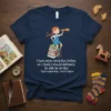 Pippi Longstocking t-shirt with quote "I have never tried that before, so I think I should definitely be able do