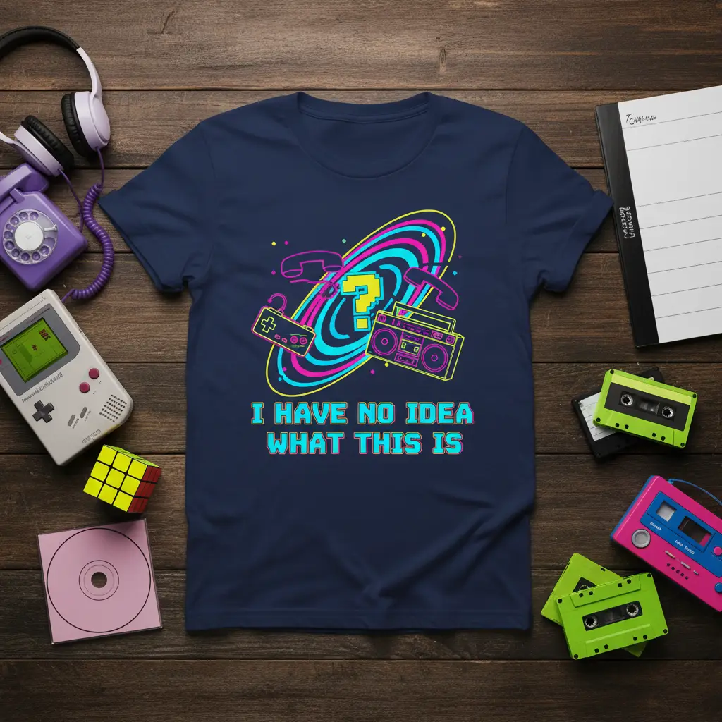 I Have No Idea What This Is Retro Gamer T-Shirt