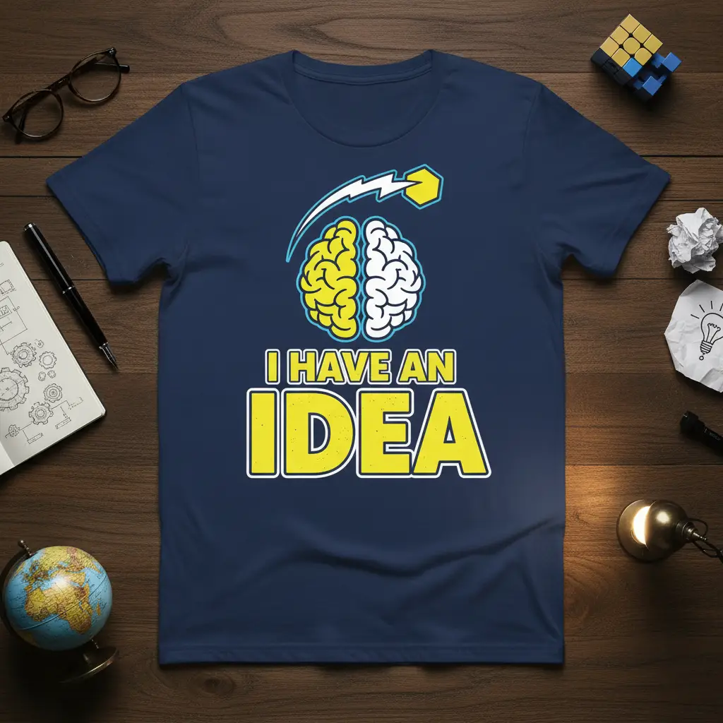 I Have an Idea T-Shirt Creative Genius Gift