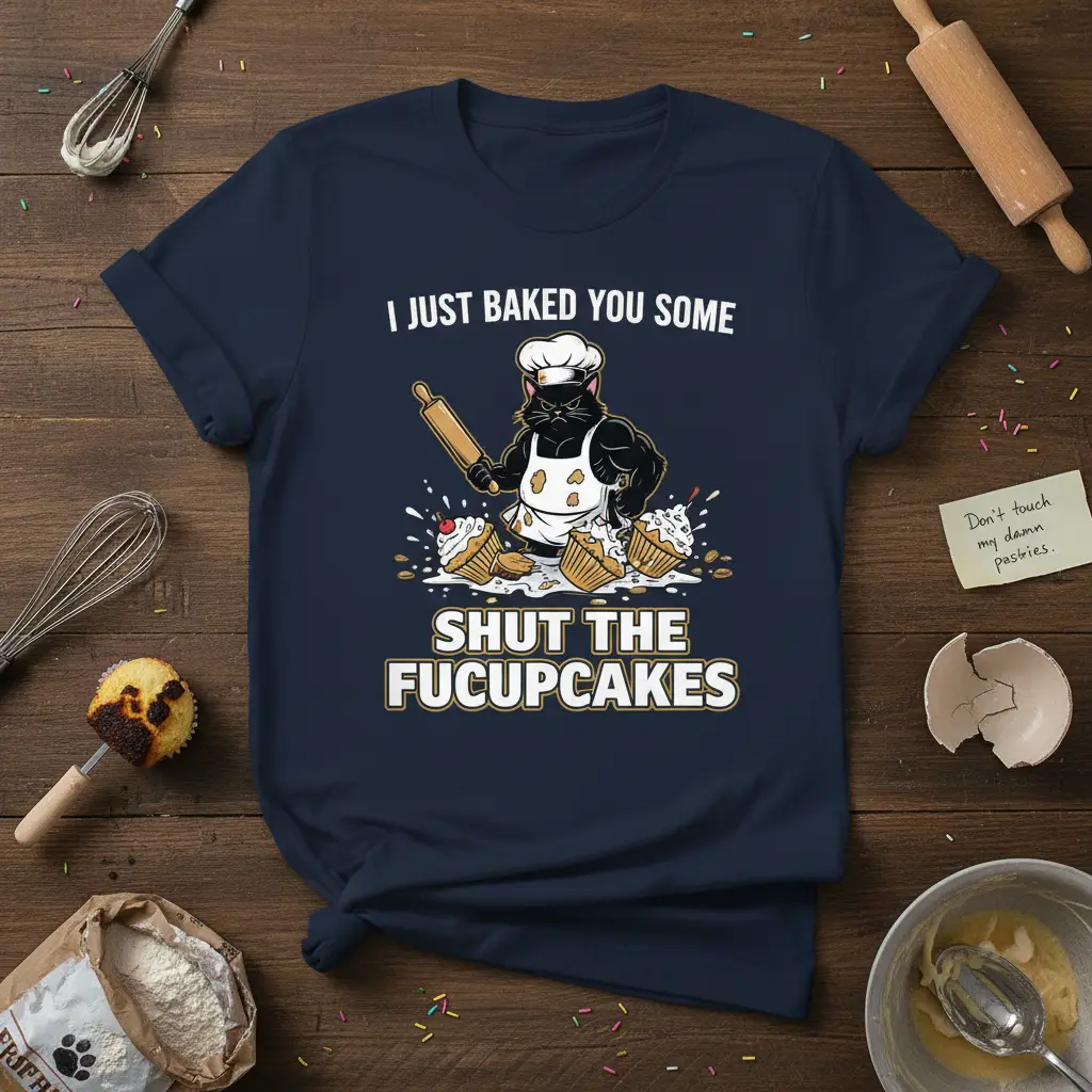 I Just Baked You Some Shut the Fucupcakes T-Shirt