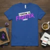 I Know a Fighter Lupus creative graphic design printed on comfortable cotton t-shirt