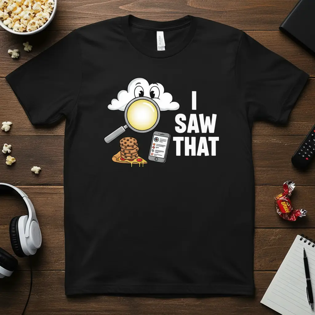 I Saw That Funny Meme T-Shirt Gift for Tech Lovers